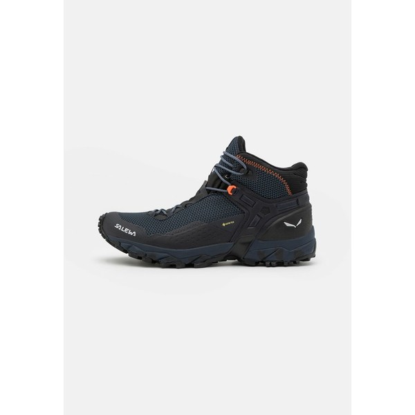 サレワ メンズ ブーツ＆レインブーツ シューズ ULTRA FLEX 2 MID GTX - Hiking shoes - black out/red orange black out/red orange