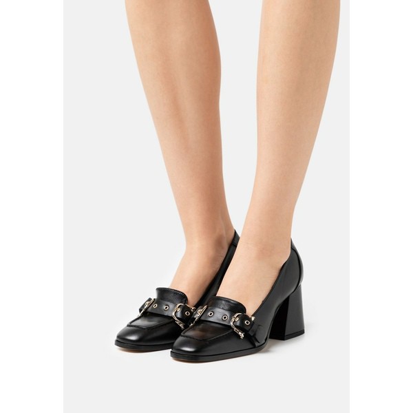 トラサルディ レディース パンプス シューズ NEW MOCASSINO - Classic heels - black black