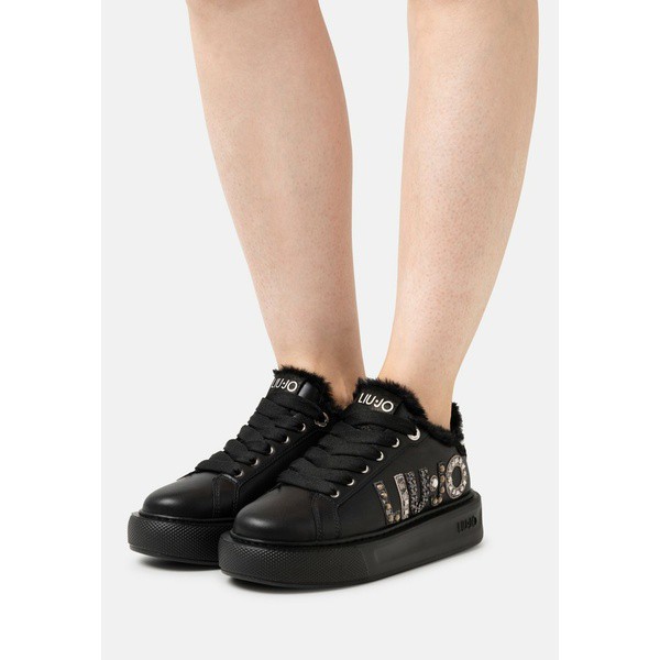 リュージョー レディース スニーカー シューズ KYLIE - Trainers - black/silver black/silver