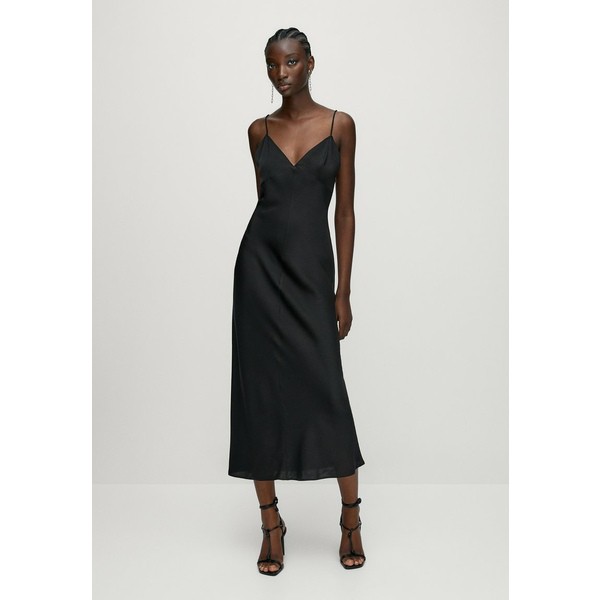 マッシモ ドゥッティ レディース ワンピース トップス STRAPPY - Day dress - black black