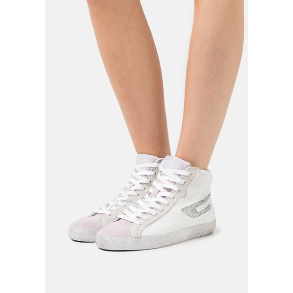 ディーゼル レディース スニーカー シューズ S-LEROJI MID W - High-top trainers - white white