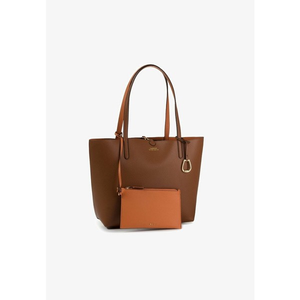 ラルフローレン レディース ハンドバッグ バッグ FAUX-LEATHER REVERSIBLE TOTE - Handbag - cuoio cuoio