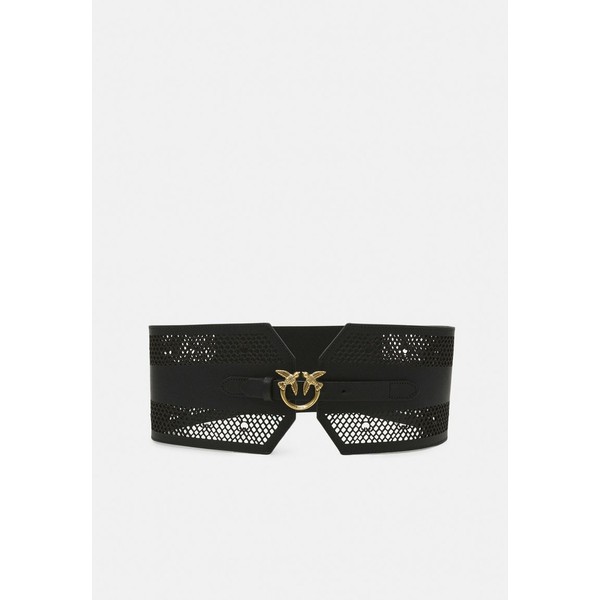 ピンコ レディース ベルト アクセサリー LOVE HOLDED LOGO BUSTIER - Waist belt - black/gold-coloured black/gold-coloured