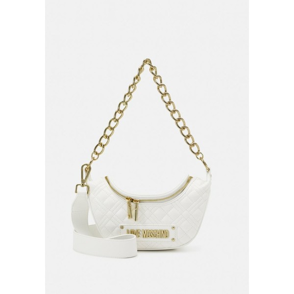 ラブ モスキーノ レディース ハンドバッグ バッグ QUILTED CHAIN SHOULDER BAG - Handbag - bianco bianco