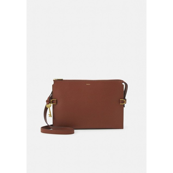 フォッシル レディース ショルダーバッグ バッグ KIER - Across body bag - brown brown