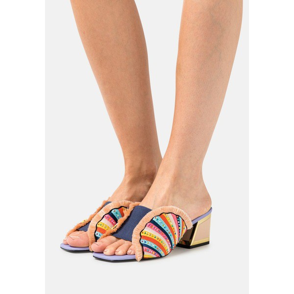 カットマコニー レディース サンダル シューズ VIRA - Heeled mules - sunscreen multi-coloured sunscreen multi-coloured