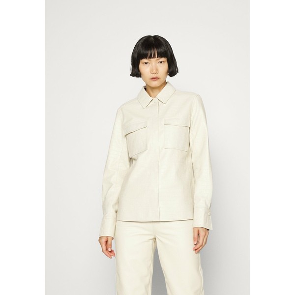 セカンド デイ レディース シャツ トップス CROCO FEELING - Button-down blouse - silver birch silver birch