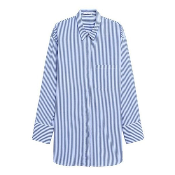 定番人気格安◞ ビオレタ Button-down blouse - dark blue dark blueの通販はau PAY マーケット - asty|商品ロットナンバー:497164222 バイ マンゴ レディース シャツ トップス 高評価即納