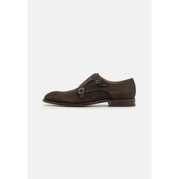 ボス メンズ スリッポン・ローファー シューズ HONORD MONK - Slip-ons - dark brown dark brown