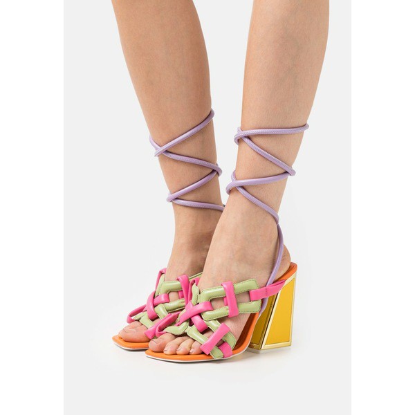 カットマコニー レディース サンダル シューズ MONIRA - High heeled sandals - multi-coloured brights multi-coloured brights