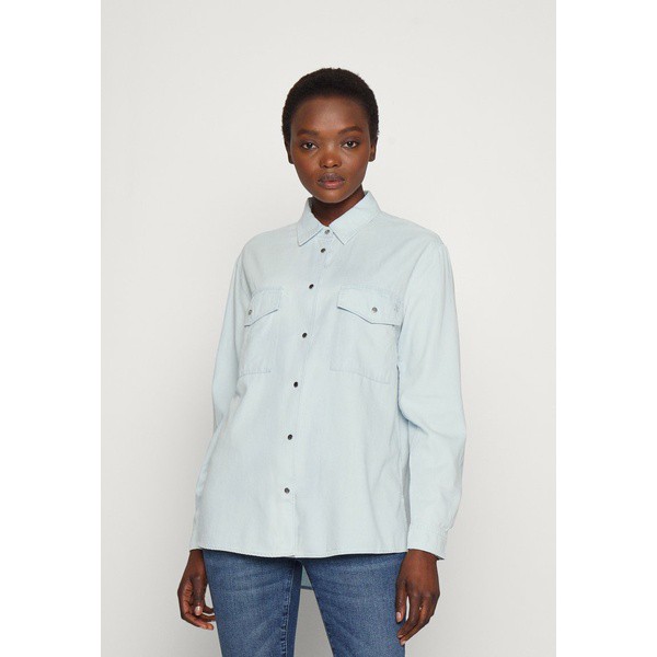 フューゴ レディース シャツ トップス ERIELY - Button-down blouse - dark blue dark blue