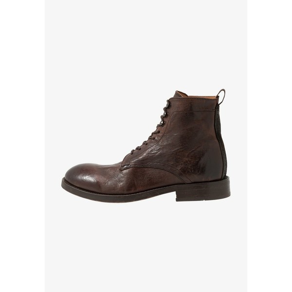 ハドソンロンドン メンズ ブーツ＆レインブーツ シューズ YEW - Lace-up ankle boots - brown brown