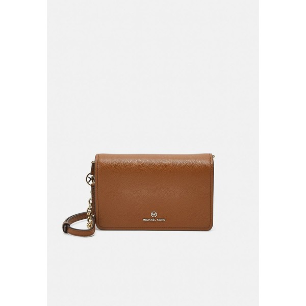 マイケルコース レディース ショルダーバッグ バッグ JET CHARM ACCORDIAN FLAP XBODY - Across body bag - brown brown