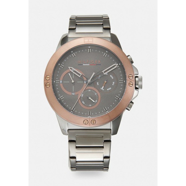 トミー ヒルフィガー メンズ 腕時計 アクセサリー HARLEY - Chronograph watch - grey grey