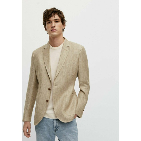 マッシモ ドゥッティ メンズ パーカー・スウェットシャツ アウター Blazer jacket - beige beige