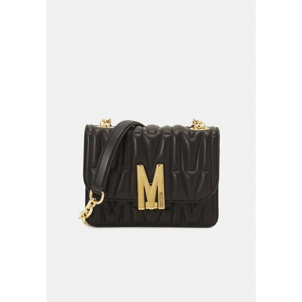 モスキーノ レディース ハンドバッグ バッグ M GROUP QUILTED SHOULDER BAG - Handbag - black black