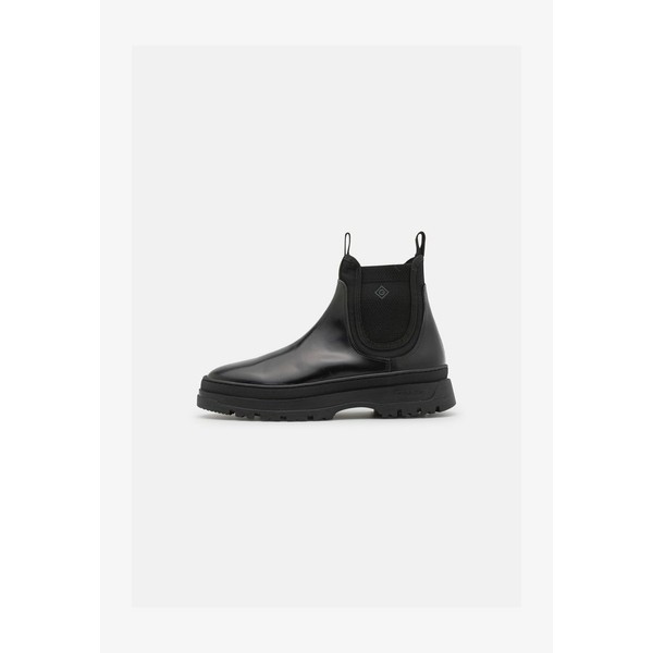 ガント メンズ ブーツ＆レインブーツ シューズ ST. GRIP - Classic ankle boots - black black