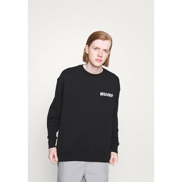 モスキーノ メンズ パーカー・スウェットシャツ アウター Sweatshirt - black black