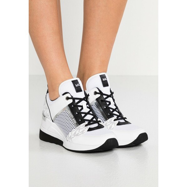 マイケルコース レディース スニーカー シューズ GEORGIE TRAINER - Trainers - bright white/metallic bright white/metallic