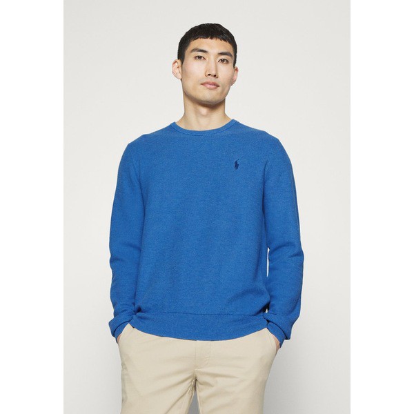 ラルフローレン メンズ パーカー・スウェットシャツ アウター LONG SLEEVE - Jumper - withdraw blue heather withdraw blue heather