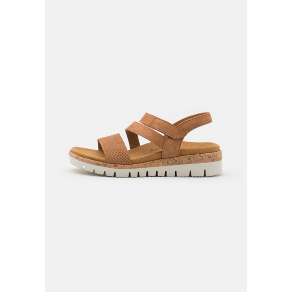 人気超激安 ガボール コンフォート レディース サンダル シューズ Wedge sandals - cognac cognacの通販はau PAY マーケット - asty|商品ロットナンバー:496369417 特価爆買い