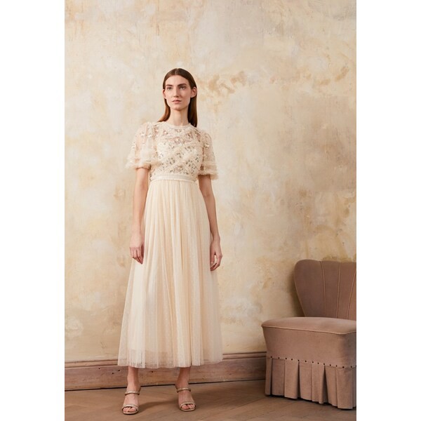 ニードルアンドスレッド レディース ワンピース トップス BODICE ANKLE GOWN - Occasion wear - champagne/white champagne/white