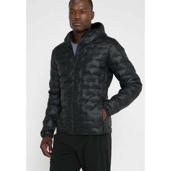 アディダス メンズ コート アウター LIGHT DOWN - Down jacket - black black