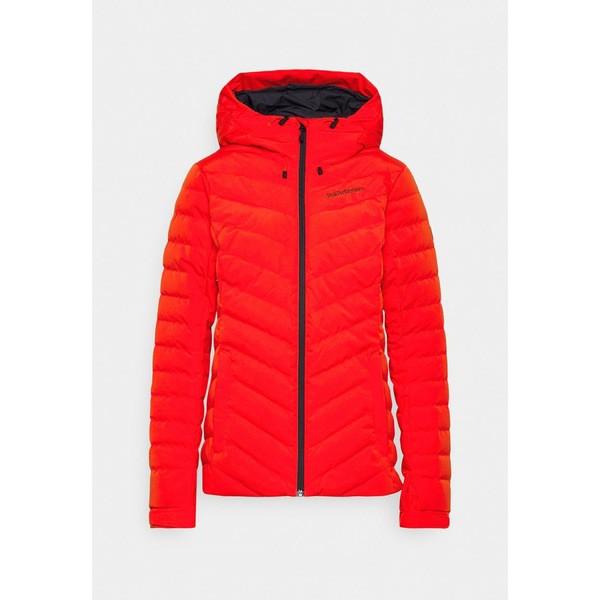 ピークパフォーマンス レディース コート アウター FROST - Ski jacket - racing red racing red