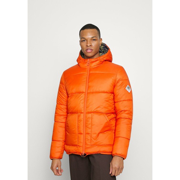 バブアー メンズ コート アウター REVERSIBLE HIKE QUILT - Winter jacket - burnt orange burnt orange