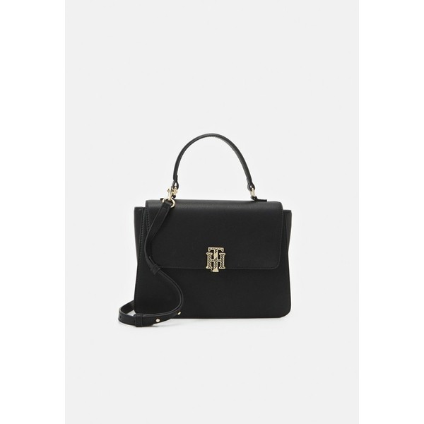 トミー ヒルフィガー レディース ハンドバッグ バッグ OUTLINE SATCHEL - Handbag - black black