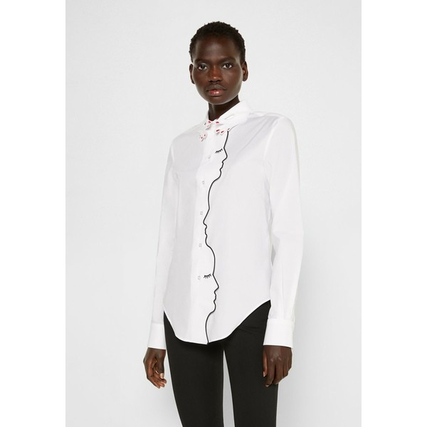 ヴィヴェッタ レディース シャツ トップス FACE - Button-down blouse - white white