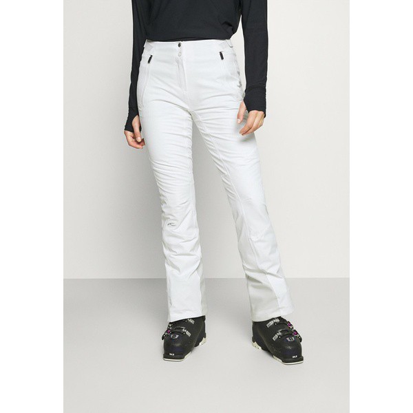 ケージェイユーエス レディース カジュアルパンツ ボトムス WOMEN FORMULA PANTS - Snow pants - white white