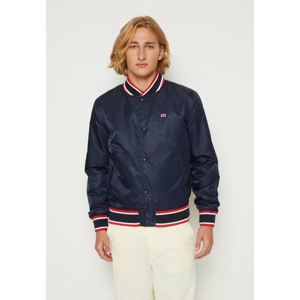 ガント メンズ コート アウター VARSITY JACKET - Bomber Jacket - evening blue evening blue