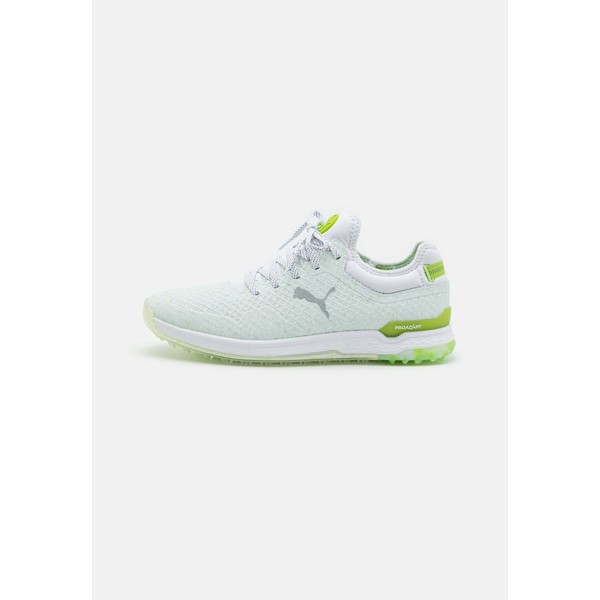 プーマ メンズ ゴルフ スポーツ PROADAPT ALPHACAT GUST O WIND - Golf shoes - white/silver/greenery white/silver/greenery