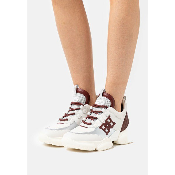 バリー レディース スニーカー シューズ CLAIRES - Trainers - white/heritage red white/heritage red