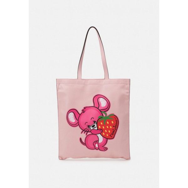 モスキーノ レディース トートバッグ バッグ ILLUSTRATED ANIMALS UNISEX - Tote bag - pink pink