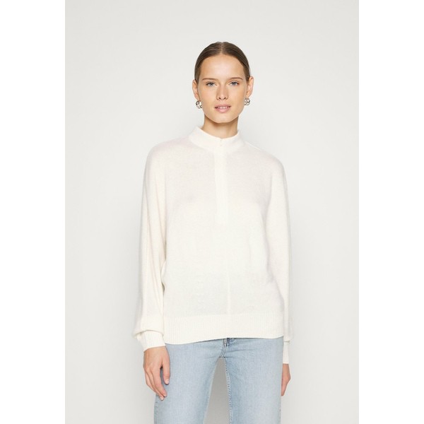 セオリー レディース パーカー・スウェットシャツ アウター SHAPED HALF ZIP - Jumper - ivory ivory