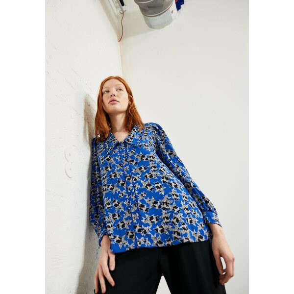 ダイアン フォン ファステンバーグ レディース シャツ トップス NIKITA - Button-down blouse - dark blue dark blue