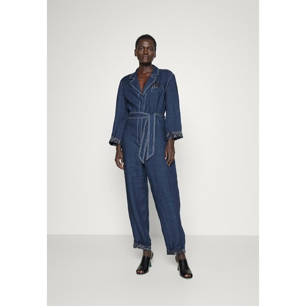 エンポリオ アルマーニ レディース ワンピース トップス Jumpsuit - denim blue denim blue