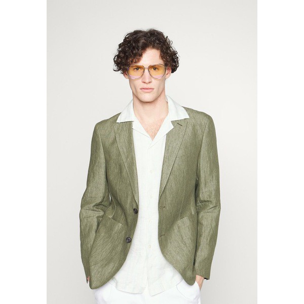 ジョープ メンズ パーカー・スウェットシャツ アウター HOVEREST - Blazer jacket - bright green bright green