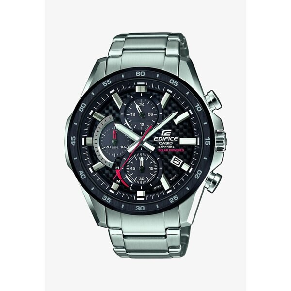 カシオ メンズ 腕時計 アクセサリー Chronograph watch - silver silver