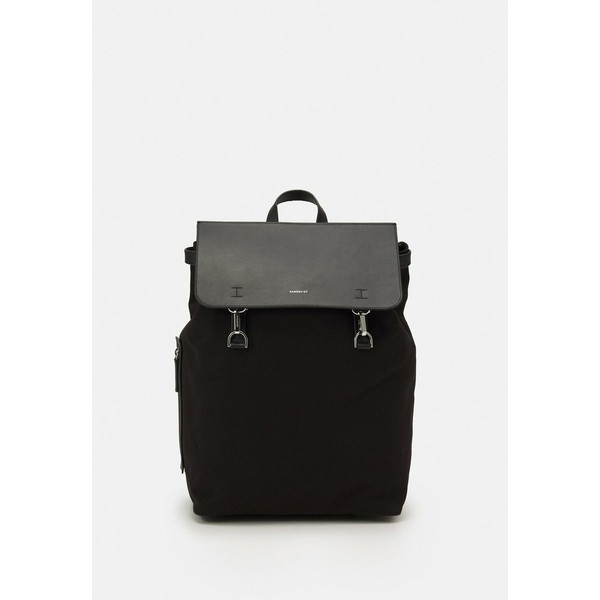 サンドクヴィスト レディース バックパック・リュックサック バッグ HEGE HOOK UNISEX - Rucksack - black black