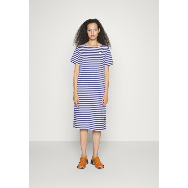 マリメッコ レディース ワンピース トップス SINNA TASARAITA UNIKKO DRESS - Day dress - blue/white blue/white