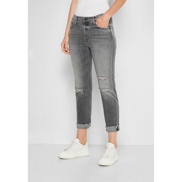 マザー レディース カジュアルパンツ ボトムス THE SCRAPPER CUFF ANKLE FRAY - Straight leg jeans - unstitched in the da unstitched