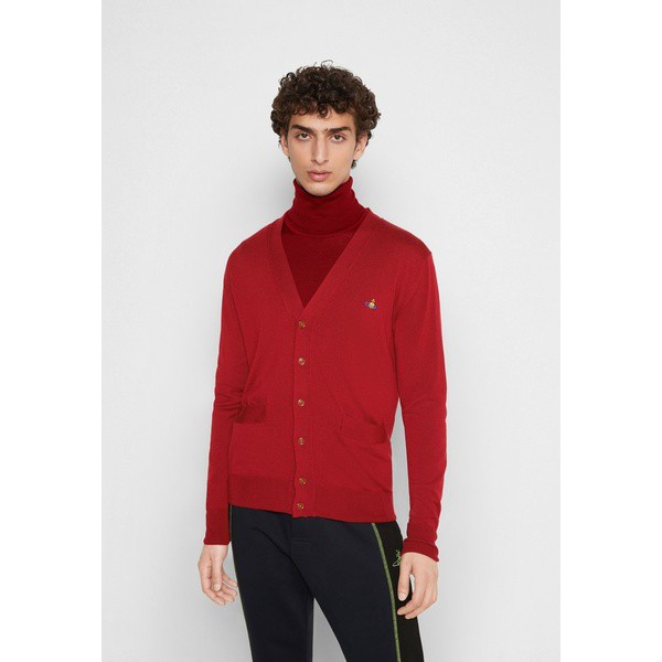 ヴィヴィアンウエストウッド メンズ パーカー・スウェットシャツ アウター Cardigan - red red