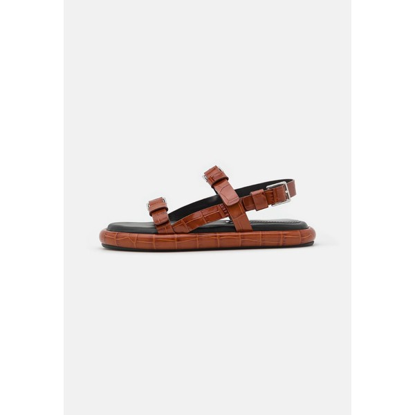 プロエンザショラー レディース サンダル シューズ PIPE BUCKLE - Sandals - brown brown