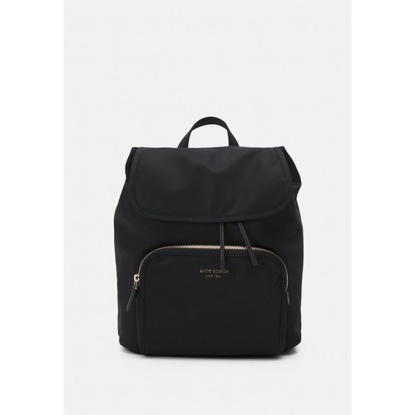 ケイト スペード レディース バックパック・リュックサック バッグ THE LITTLE BETTER MEDIUM FLAP BACKPACK - Rucksack - black black