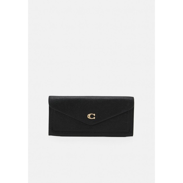 コーチ レディース 財布 アクセサリー CROSSGRAIN SOFT WALLET - Wallet - black black