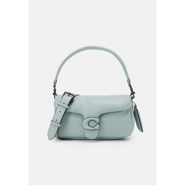 コーチ レディース ハンドバッグ バッグ COVERED CLOSURE PILLOW TABBY SHOULDER - Handbag - aqua aqua