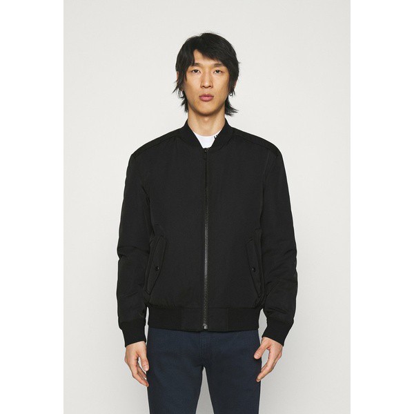 フューゴ メンズ コート アウター BORIS - Bomber Jacket - black black